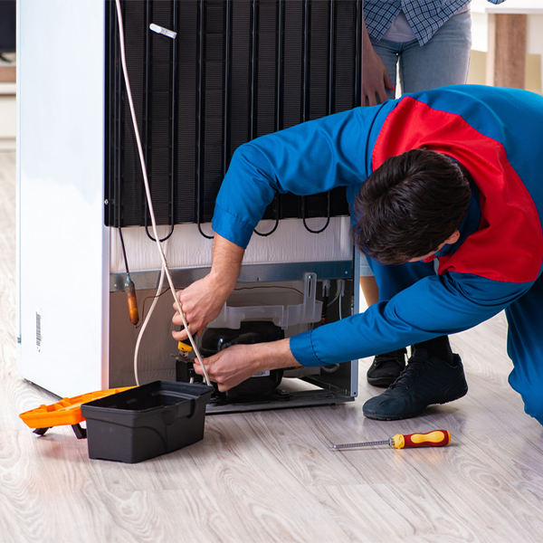 how much do you charge for refrigerator repair services in Fruitland MI